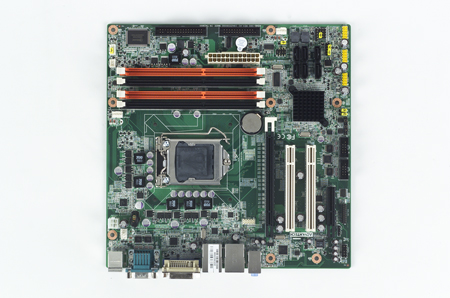 Intel<sup>®</sup> Core™ i7/i5/i3/Pentium<sup>®</sup>MicroATXマザーボード with VGA/DVI, Dual LAN - ワークステーションバージョン